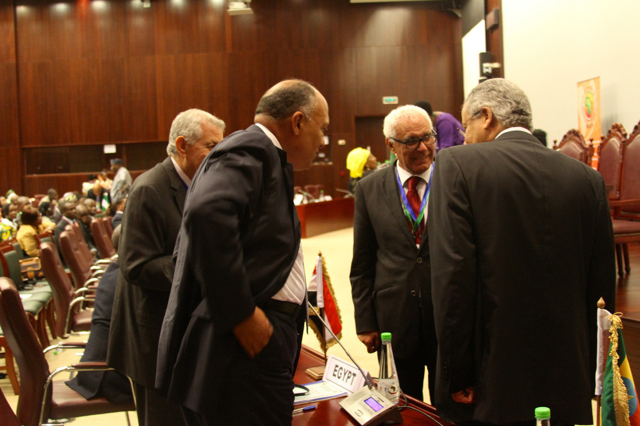Egyptin delegaatio viimevuotisessa Afrikan unionin huippukokouksessa Malabossa. Kuva: Flickr / Päiväntasaajan Guinean Lähetystö