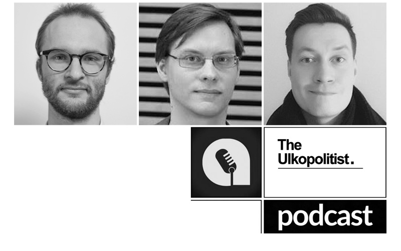 Podcast-kuva. Kuvassa Mikko Patokallio ja Tuomas Lähteenmäki.