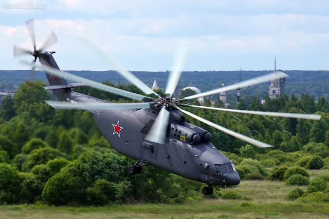 venäläinen armeijan helikopteri