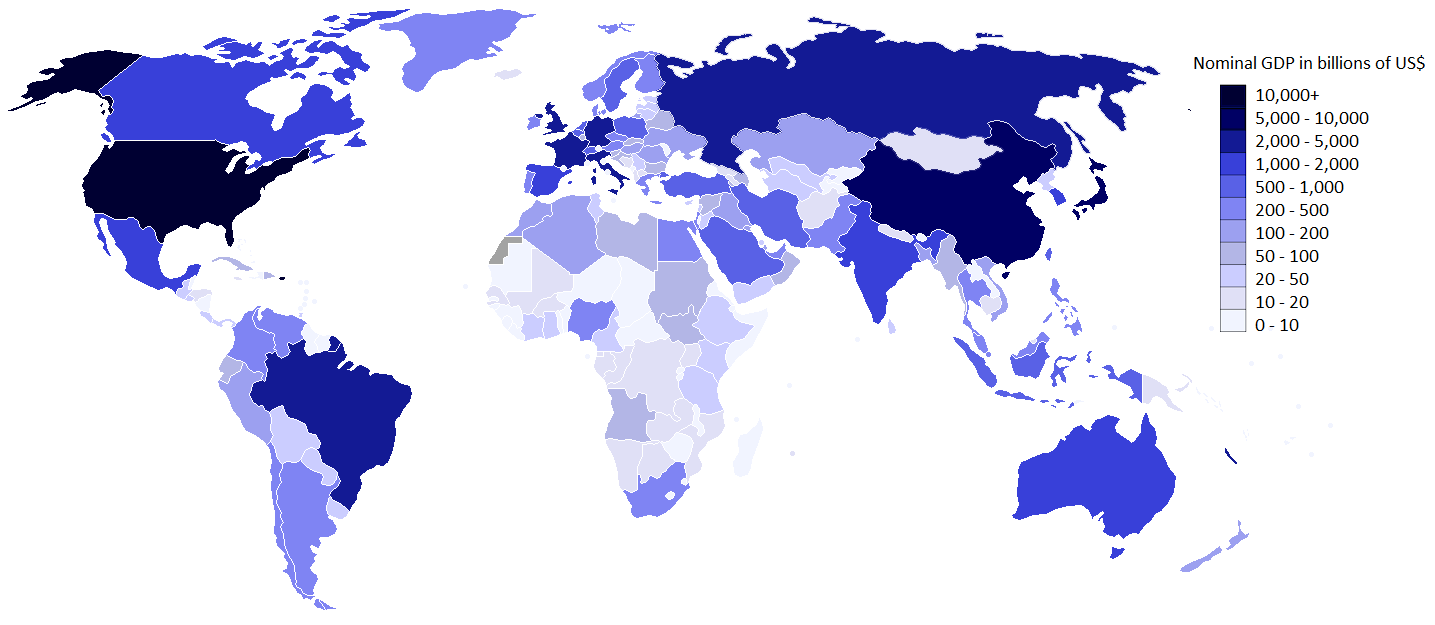 BKT:n maailmankartta.