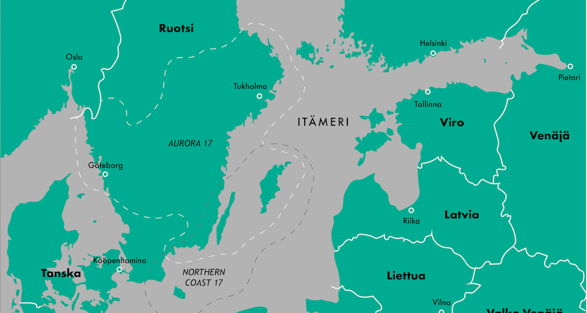 Itämeren geopolitiikka on muuttunut: Aurora 17 ja Suomen strateginen asema