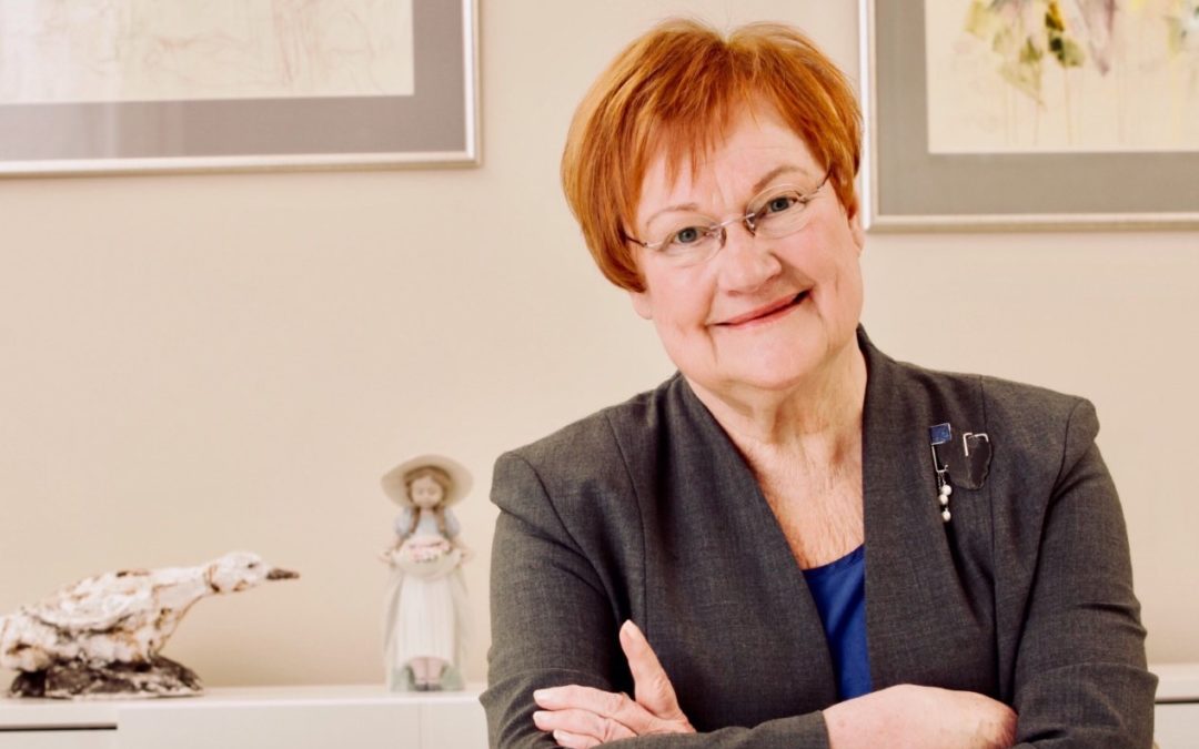 Presidentti Halonen peräänkuuluttaa feministisen ulkopolitiikan merkitystä