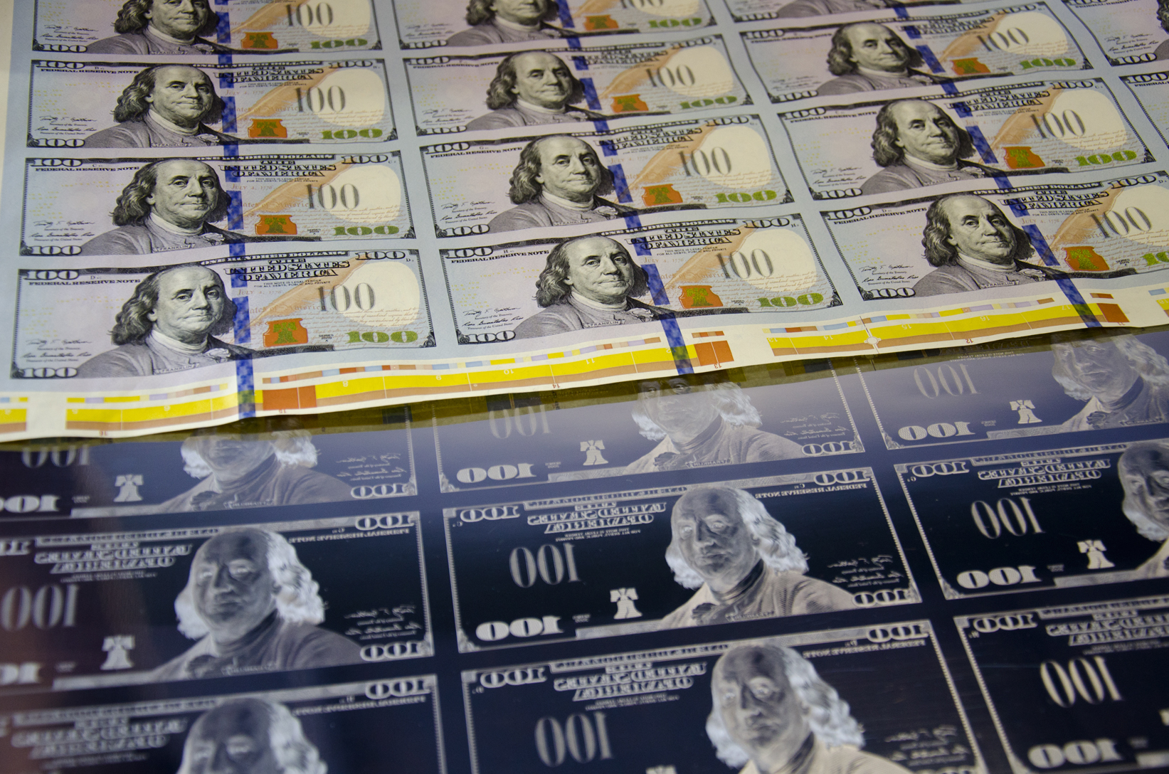Dollarien painolevy